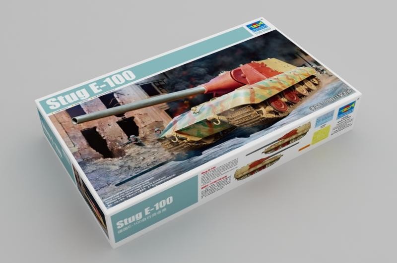 1/35 TRUMPETER KIT Stug E-100 TR09542 Model Main image
