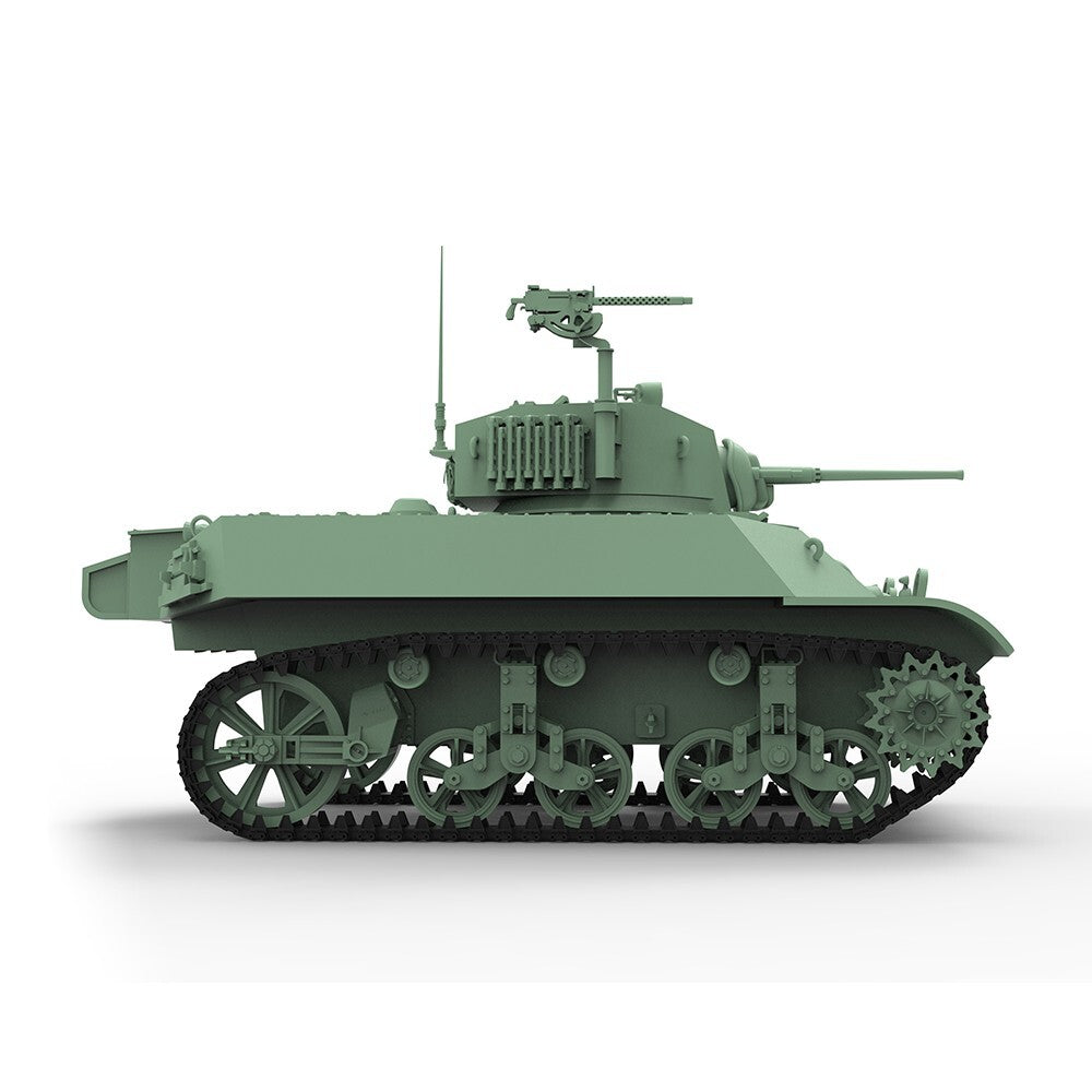 SSMODEL SS144506 1/144 Military Model Kit US M3A3 Stuart Light Tank