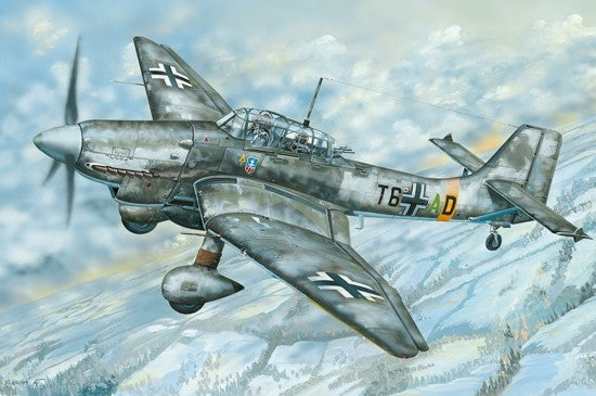 Trumpeter 03217 JUNKERS JU-87D STUKA 1:32 Model Kit — scale model kit