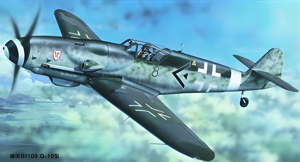 Trumpeter 1/24 MESSERSCHMITT BF-109 G-10 Model Kit - 02409 — scale model kit