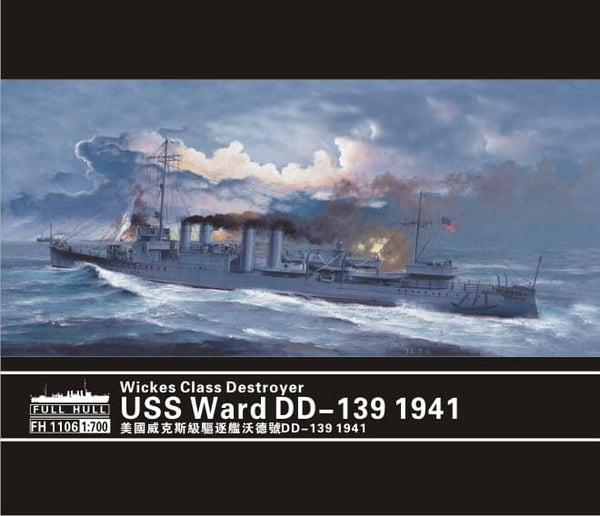FlyHawk FH1106 1/700 USS Ward DD-139 Wickes Class Destroyer