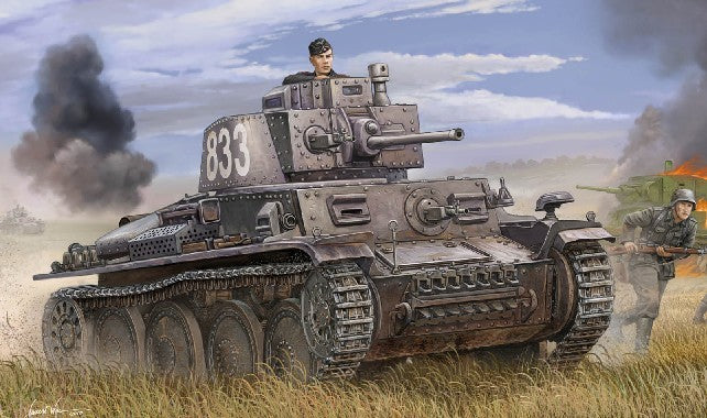Trumpeter 01577 1/35 German PzKpfw 38(t) Ausf E/F Military Tank Model Kit