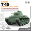 SSMODEL SS144731 1/144 Military Model Kit German T-15 Light Tank