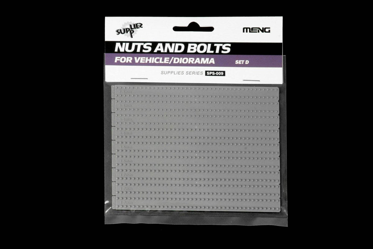 Meng SPS009 1/35 Nuts and Bolts SET D — scale model kit