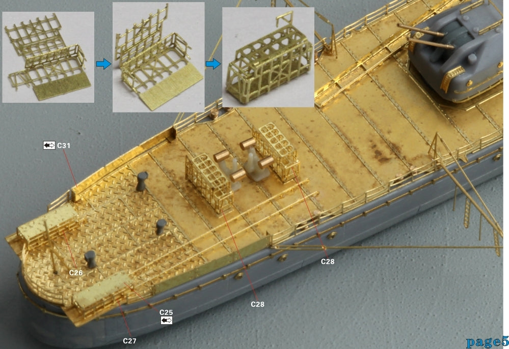 Five Star 1/700 710123 IJN Suzutsuki Destroyer For Aoshima