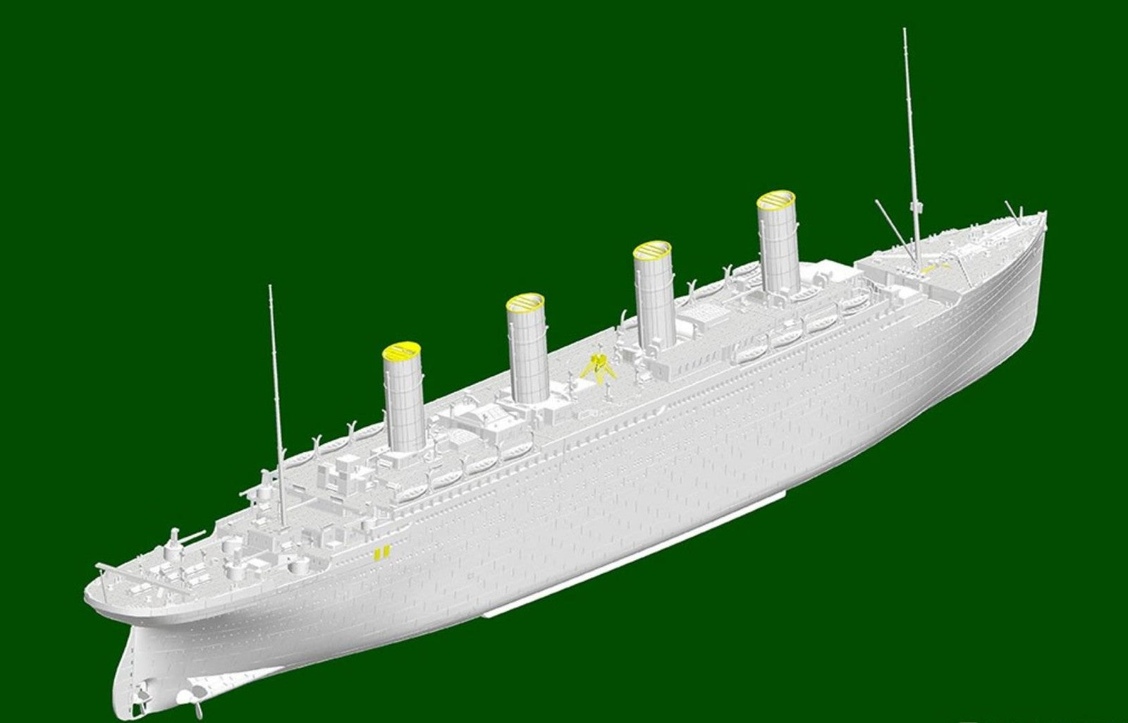 HOBBYBOSS 83420 1/700 Scale R.M.S Titanic Model Kit — detail view 5