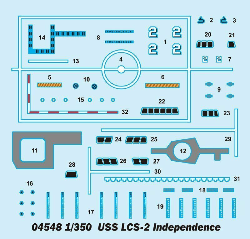 Trumpeter 04548 1/350 USS Independence (LCS-2)