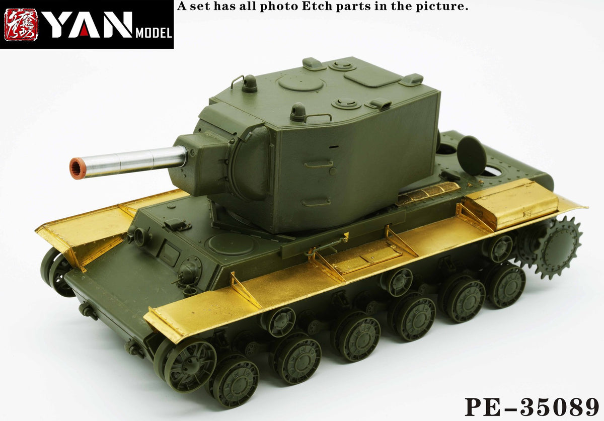 Yan Model PE-35089 1/35 Russian KV-2 Heavy Tank(for TAMIYA 35375)