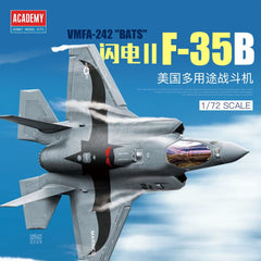 Academy AC12592 1/72 F-35B USMC F-35B Lightning II VMFA-242 Bats“Combat Aircraft