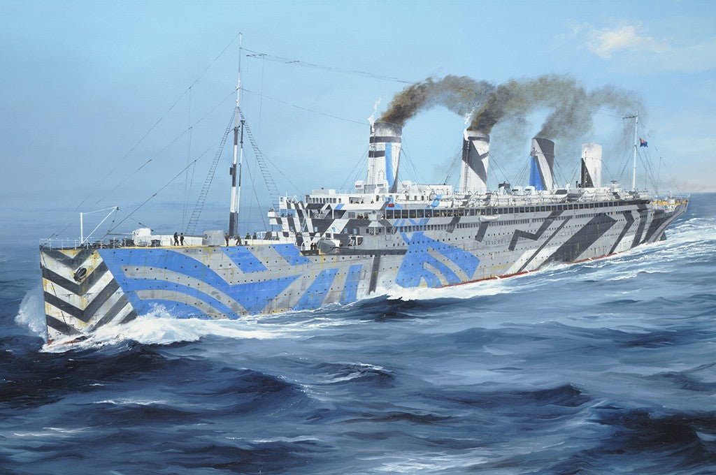 Trumpeter 03720 HMT OLYMPIC 1:200 Model Kit- Main image