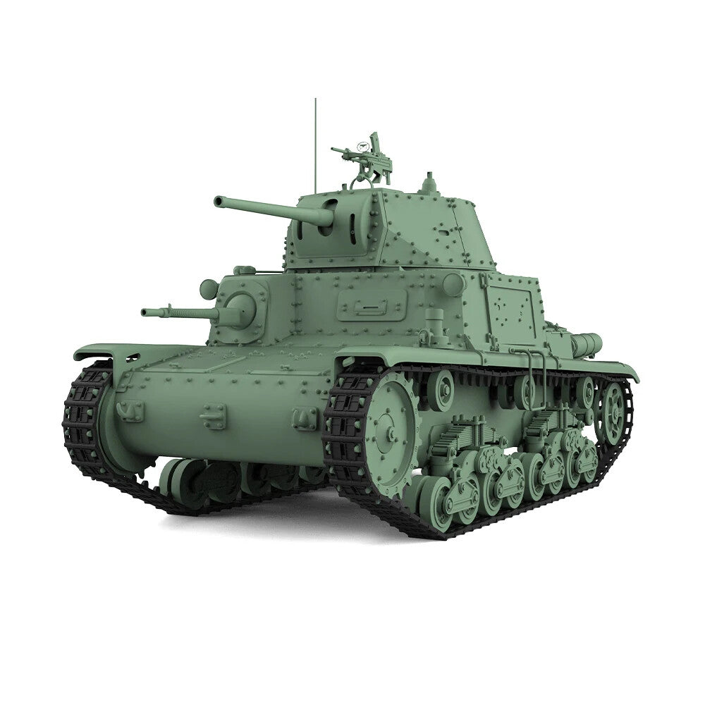 SSMODEL 48683 1/48 25mm Military Model Kit Italy Fiat-Ansaldo M14/41 Medium Tank