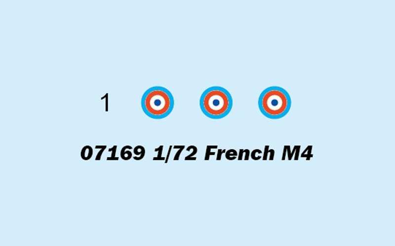Trumpeter 07169 1/72 French M4
