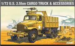 Academy 13402 1/72 US CARGOTRUCK & ACCESSORY model kit