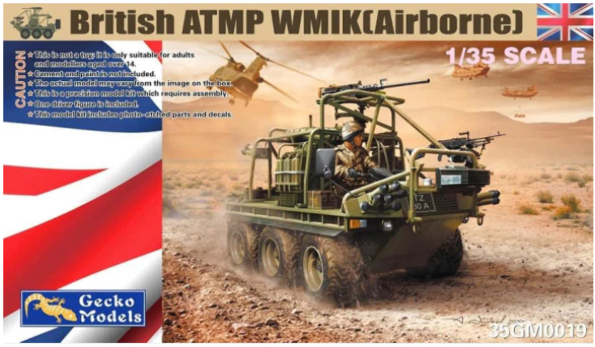 Gecko Models 35GM0019 1/35 British AMTP WMIK (Airborne) — scale model kit