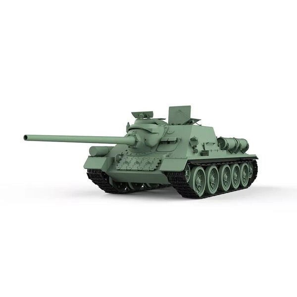 SSMODEL SS32753 1/32 Military Model Kit Soviet SU-100 Tank Destroyer WOT