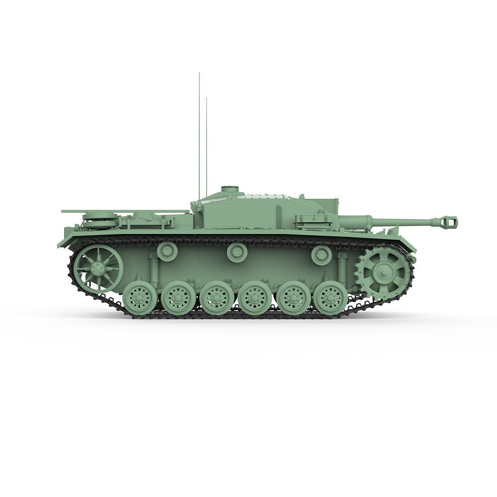 SSMODEL SS144719 1/144 Military Model Kit StuG.III Ausf.F — detail view 4