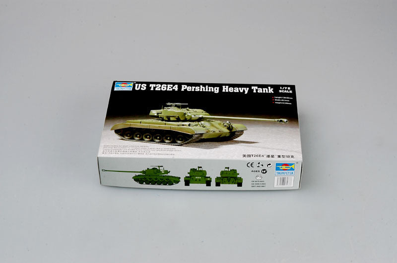 Trumpeter 1/72 07287 US T26E4 Pershing Heavy Tank — scale model kit