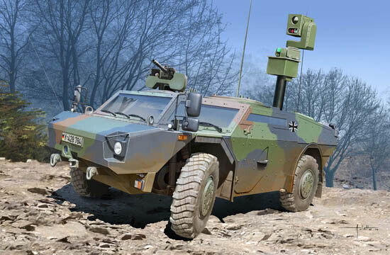 Trumpeter 05534 1/35 German Fennek LGS - German Version