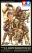Tamiya 32513 1/48 Scale Model Kit WWII US Army Infantry GI Figure Set