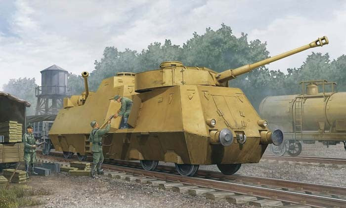 1/35 TRUMPETER KIT Panzerjager Triebwagen 51 TR01516 Model Main image