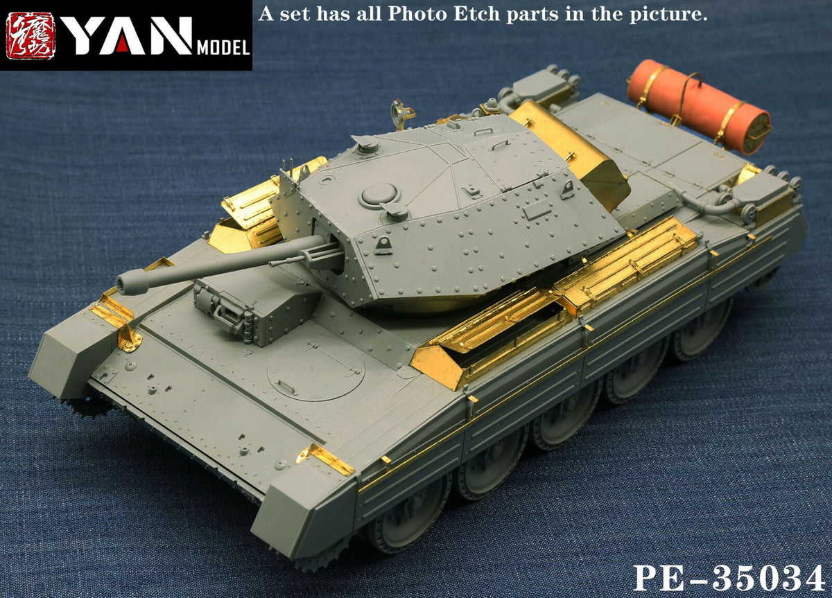 Yan Model PE35034 1/35 British Cruiser Tank Mk.VI Detail Up for Border BT-012 Main image