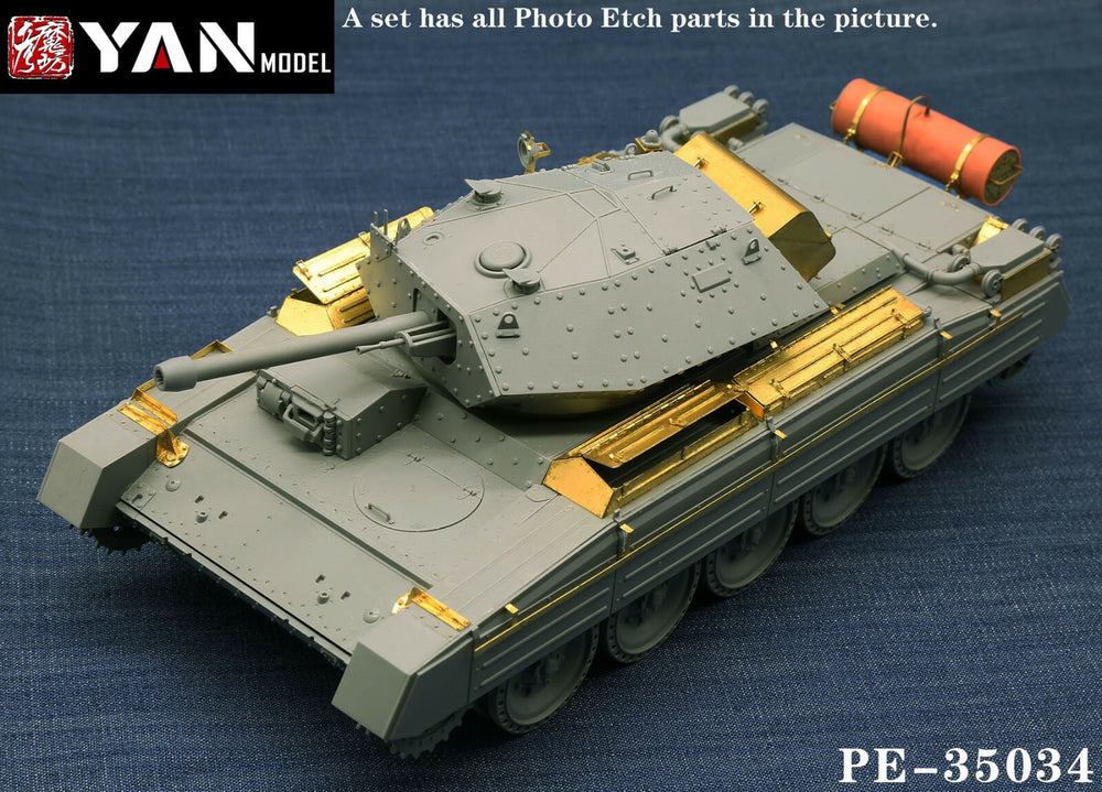 Yan Model PE35034 1/35 British Cruiser Tank Mk.VI Detail Up for Borde ...