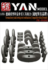YAN MODEL PE-35202 1/35 German Tank Towing Tool Combination (For all Brands)