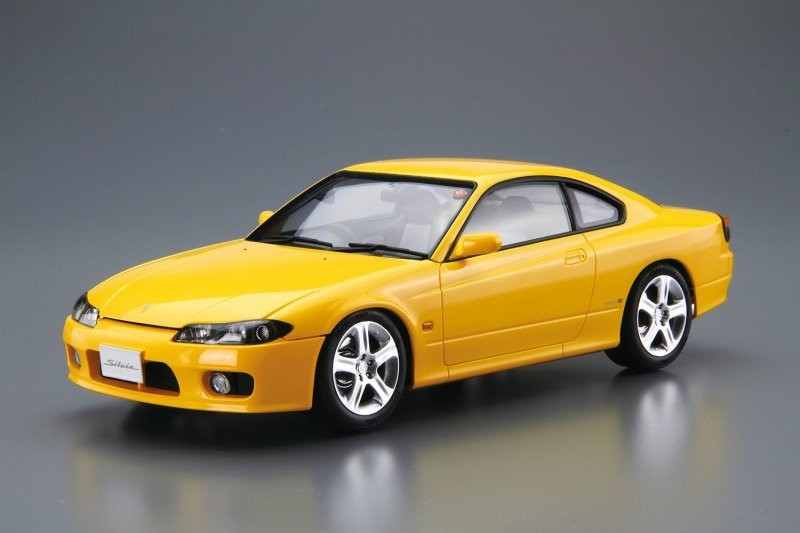 Aoshima AO-20239 1/24 The Model Car(99)Model Kit Nissan Silvia S15 Spec-R 1999