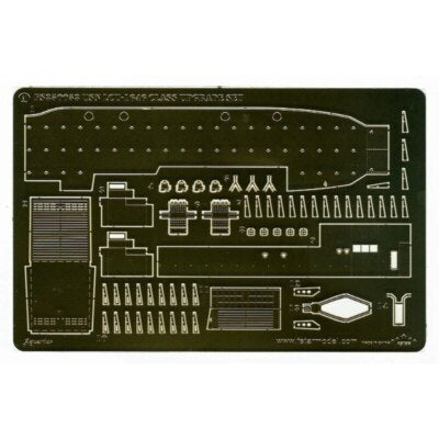 Five Star FS350053 1/350 LCU-1646 Class Landing Craft Upgrade Set for Trumpeter