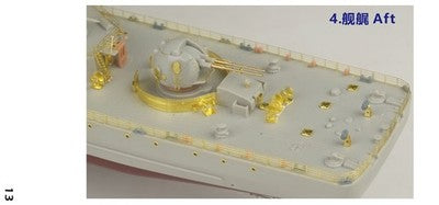 FIVE STAR FS350100 1/350 Navy Missile Destroyer Sovremenny Class(Project 956E)