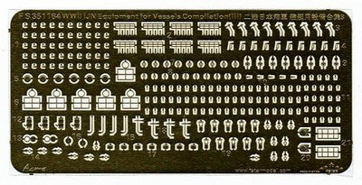 FIVE STAR FS351164 1/350 WWl IJN Equipment For Vessels Compliation (lll)