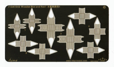 Fivestar PE 1/350 Wooden Box and Net I FS351048