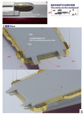 FIVE STAR FS700156 1/700 Modern US Navy Aircraft Carrier CVN-68 Nimitz 1975