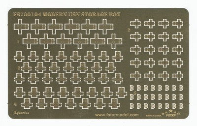 Fivestar PE 1/700 FS700104 Modern USN Storage Box — scale model kit
