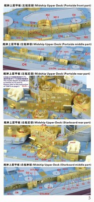 Fivestar 1/350 WWII USN North Carolina BB-55 1944 (for Trumpeter 05303) FS350033