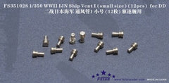 Five Star FS351028 1/350 WWII IJN Ship Vent I (small size) (12pcs) for DD