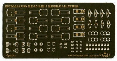 Five Star FS700094 1/700 Modern USN MK-25 RIM-7 Missile Launcher (4set)