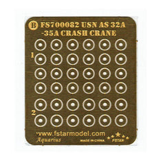 Fivestar PE 1/700 USN AS 32A-35A CRASH CRANE (x2) for CVN FS700082