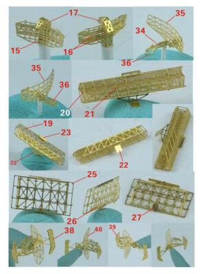 Fivestar PE 1/700 Post WWII USN Radar Set FS700139