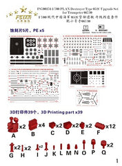 Five Star FS700176 1/700 Chinese PLAN Destroyer Type 052C Upgrade Set for Trumpeter 06730
