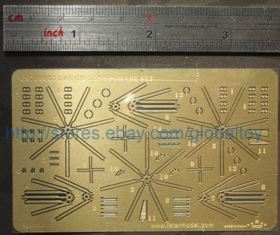 Five Star PE 1/700 USN CH-53E upgrade set for Trumpeter FS700085