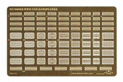 Fivestar PE 1/700 WWII USN Gangplanks FS700068 — detail view 2