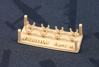 Fivestar 1/350 WWII IJN Main Anchor for Small Vessels(8set) 3D Print FS351106