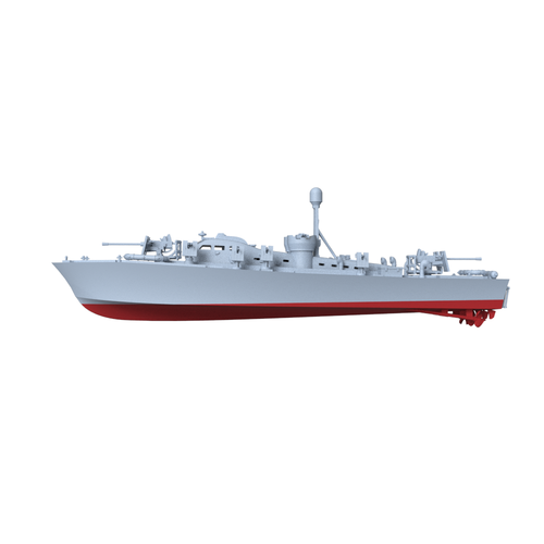 SSMODEL SSC350762 1/350 Military Model Kit USS Elco 77-Foot PT Boa PT-59