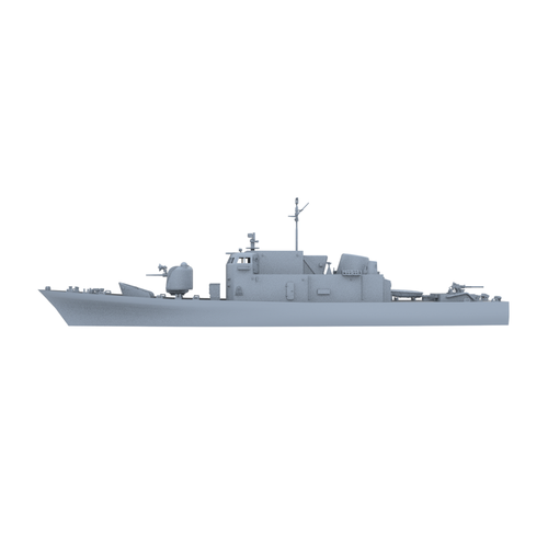 SSMODEL SSC350760 1/350 Military Model Kit USS Asheville (PGM-84)
