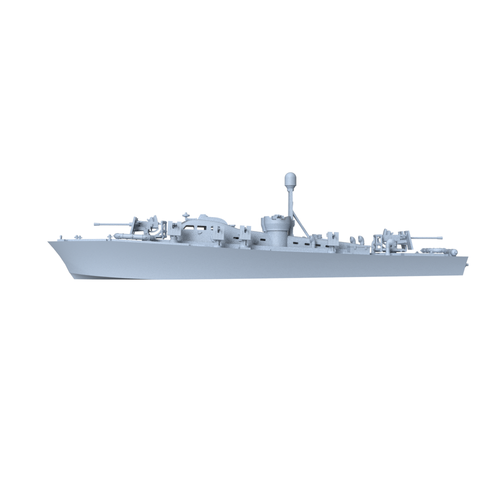 SSMODEL SSC350762 1/350 Military Model Kit USS Elco 77-Foot PT Boa PT-59