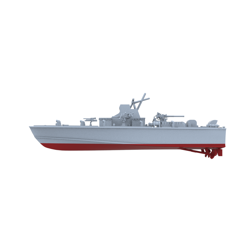 SSMODEL SSC772S  Military Model US 80 Ft Nasty PTF-7 Full Hull
