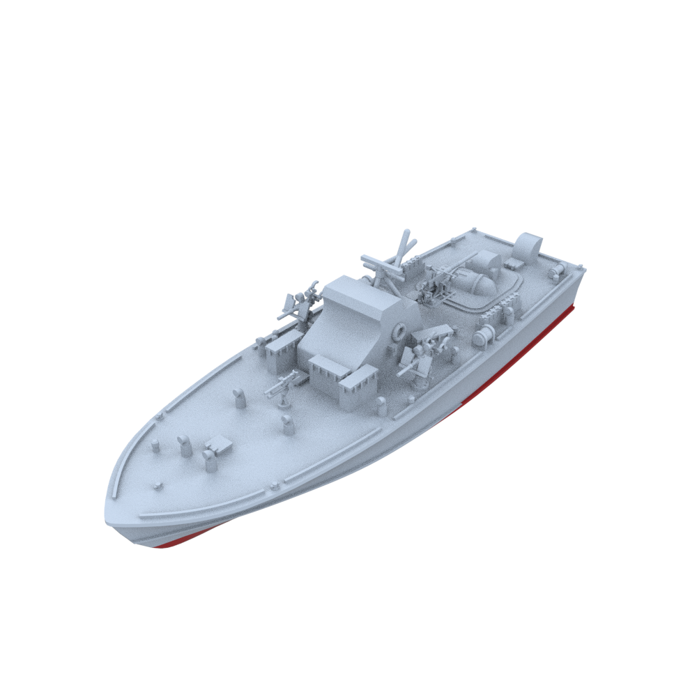 SSMODEL SSC772S  Military Model US 80 Ft Nasty PTF-7 Full Hull Main image