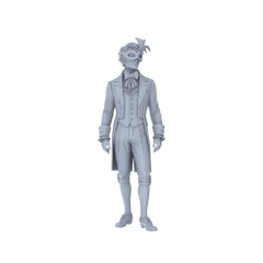 Detail view of MRY-SFW LYTR189C Modern Retro Masquerade Male Single 1pc Model