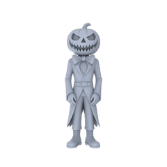 Detail view of MRY-SFW LYGR148 Halloween pumpkin family wargame model resin blank wargame miniature figure scene character figure hand painted Model